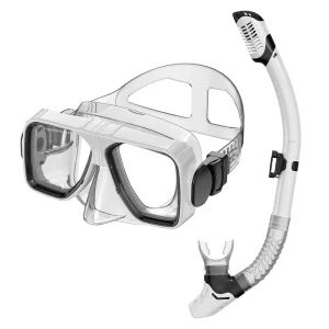 Adult Anti-Fog UV Swimming Goggles, Waterproof & Adjustable for Snorkeling
