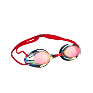 Unisex Adult Swimming Goggles, No Leaking, Anti-Fog, UV Protection, Mirrored Lens Racing Swim Goggles